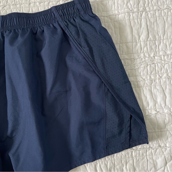 Nike Navy Blue Athletic Running Shorts Size M - Picture 3 of 6